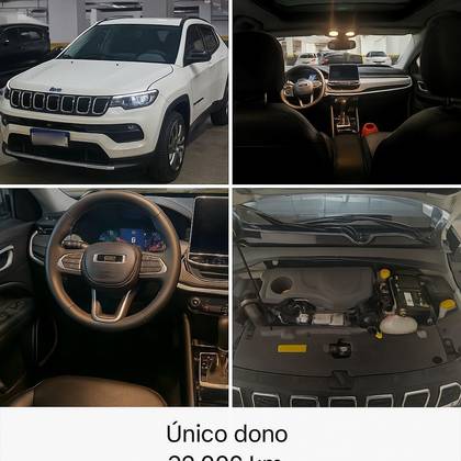 JEEP COMPASS 1.3 T270 TURBO FLEX LONGITUDE AT6 JEEP COMPASS 1.3 T270 TURBO FLEX LONGITUDE AT6
